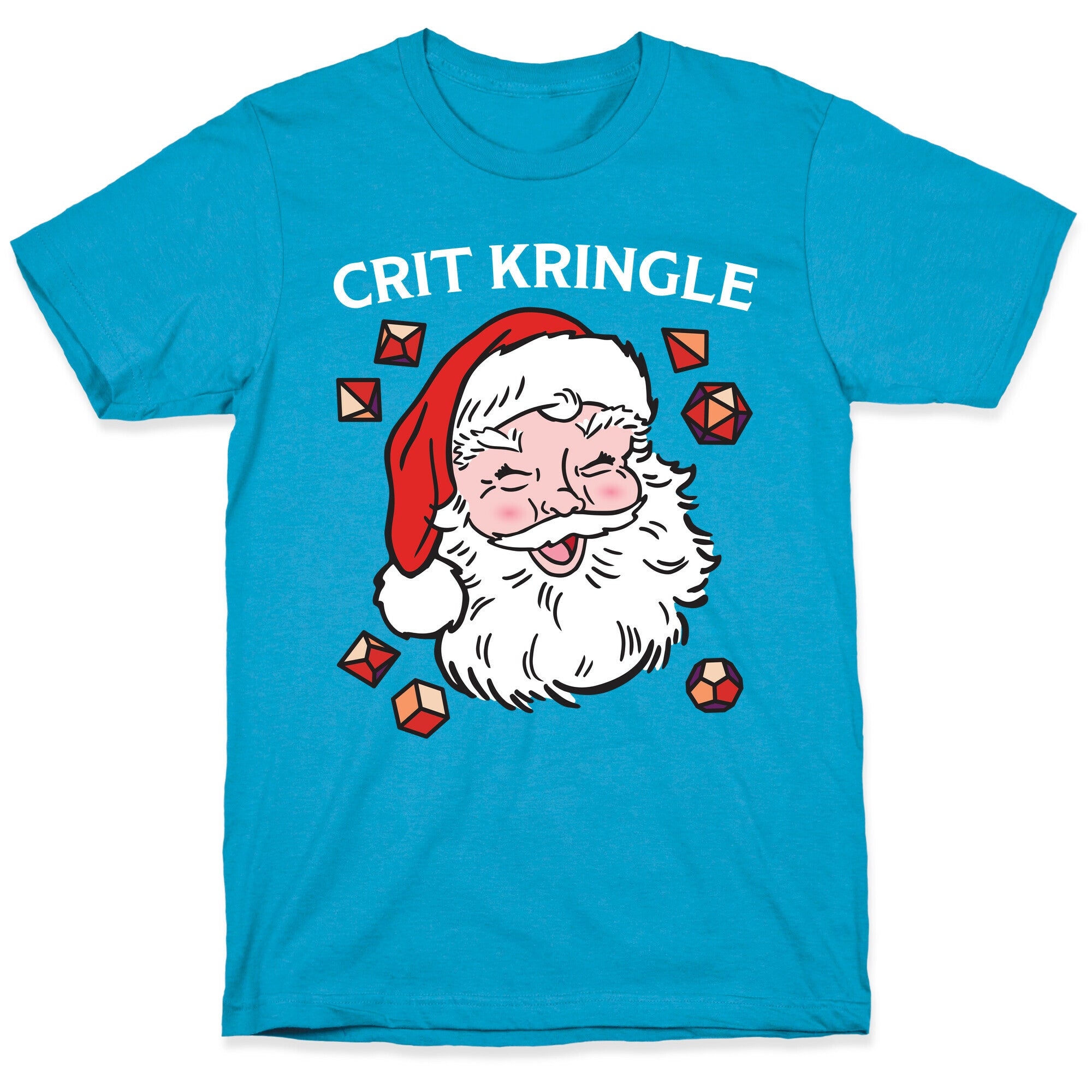 Crit Kringle Santa Unisex Triblend Tee